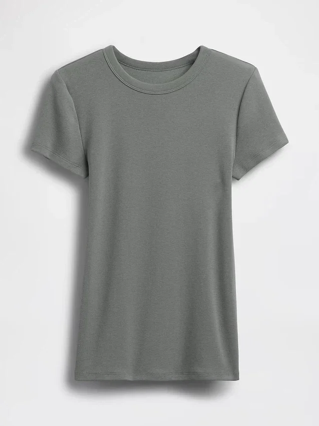 T-shirt moderna a girocollo