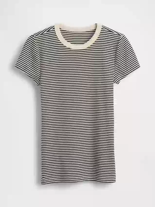 T-shirt moderna a girocollo