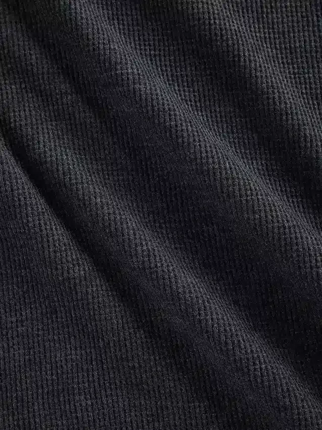 T-shirt oversize a trama waffle per bambini