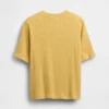T-shirt oversize a trama waffle per bambini