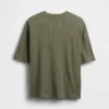 T-shirt oversize a trama waffle per bambini