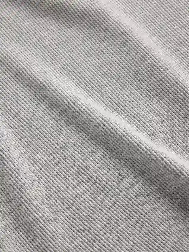 T-shirt oversize a trama waffle per bambini