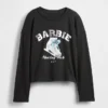 T-shirt oversize con grafica Barbie per bambini