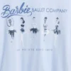 T-shirt oversize con grafica Barbie per bambini
