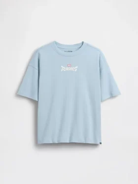 T-shirt oversize con grafica Marvel per bambini