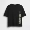 T-shirt oversize con grafica Marvel per bambini