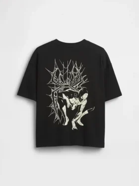 T-shirt oversize con grafica Marvel per bambini