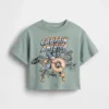 T-shirt oversize con grafica Marvel per neonato & bebè