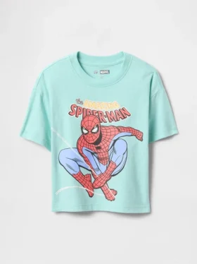 T-shirt oversize con grafica Marvel per neonato & bebè