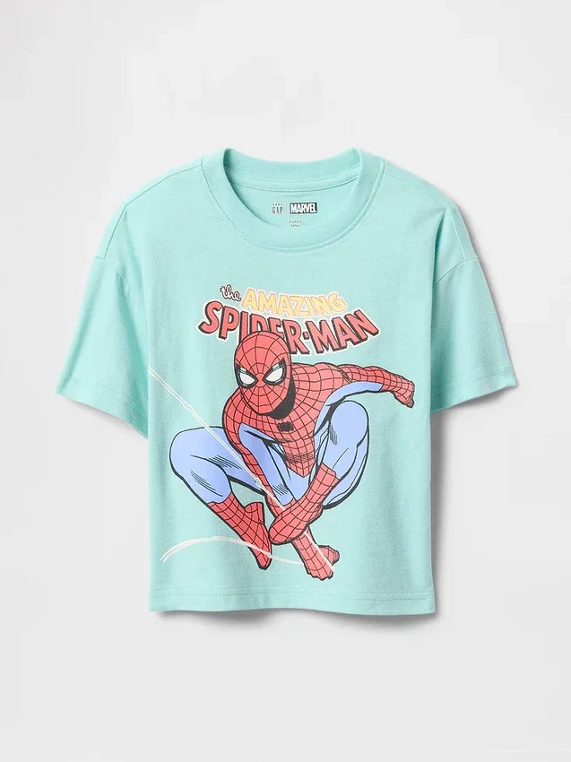 T-shirt oversize con grafica Marvel per neonato & bebè