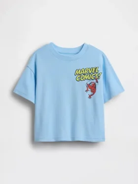 T-shirt oversize con grafica Marvel per neonato & bebè