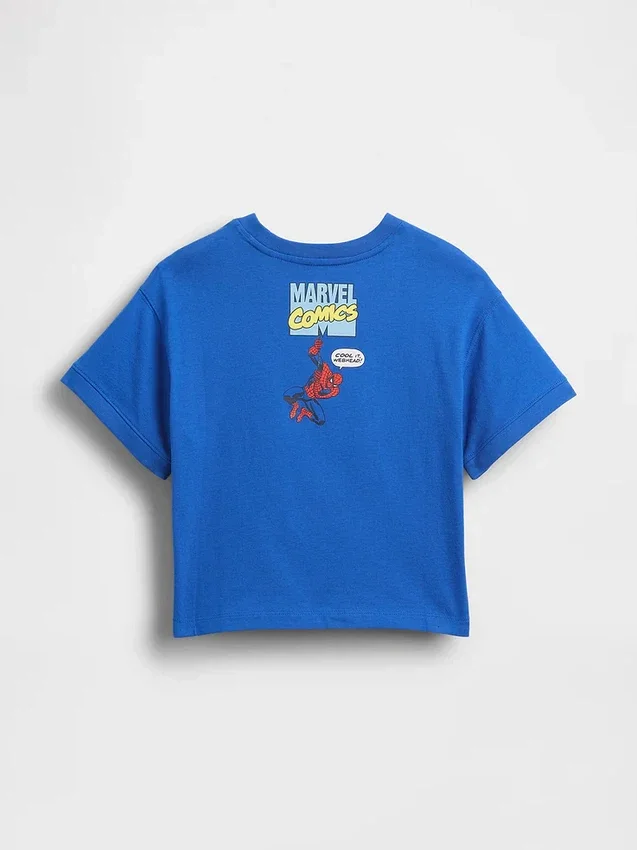 T-shirt oversize con grafica Marvel per neonato & bebè