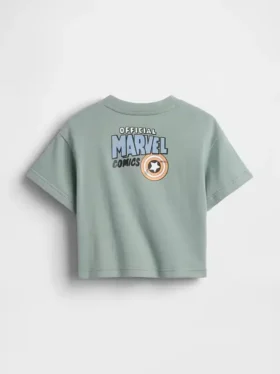T-shirt oversize con grafica Marvel per neonato & bebè
