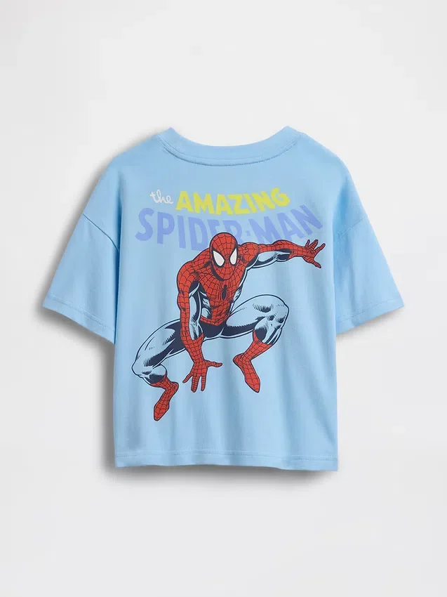 T-shirt oversize con grafica Marvel per neonato & bebè