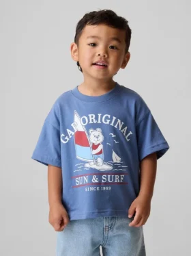 T-shirt oversize con grafica per neonato & bebè