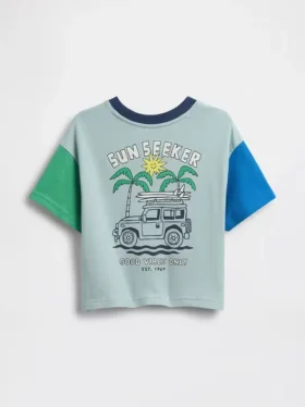 T-shirt oversize con grafica per neonato & bebè
