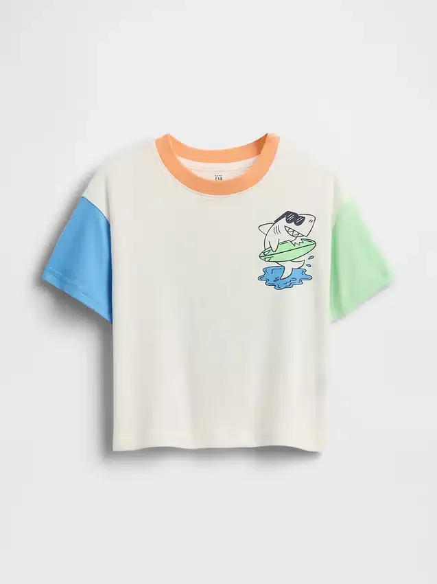 T-shirt oversize con grafica per neonato & bebè