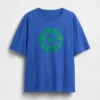 T-shirt oversize con grafica Robert Indiana