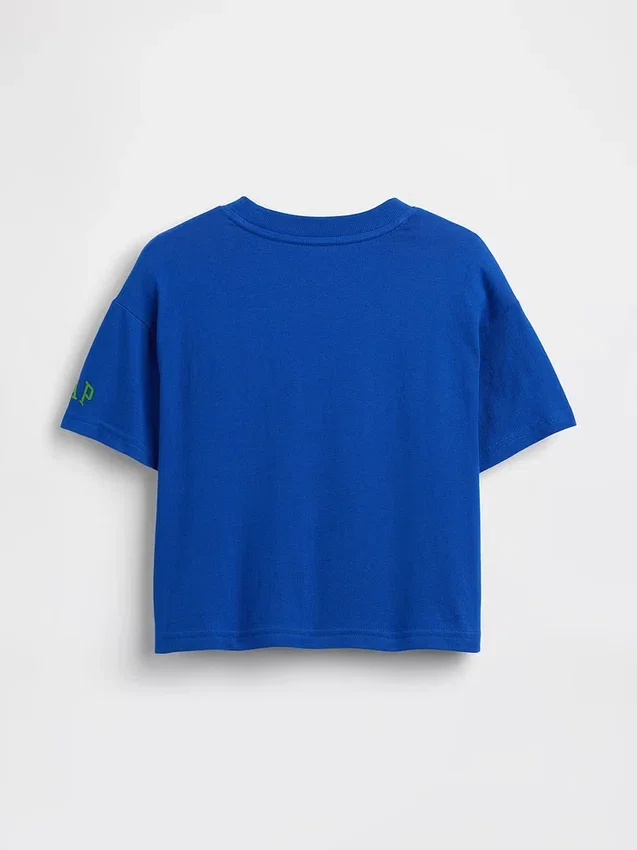 T-shirt oversize con grafica Super Mario per bambini piccoli