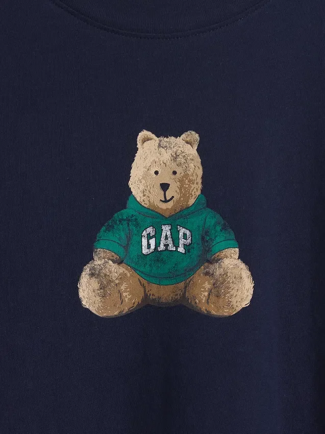 T-shirt oversize con logo Brannan Bear
