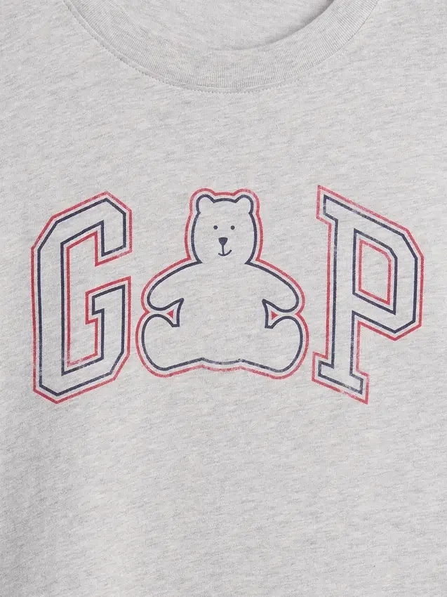 T-shirt oversize con logo Brannan Bear