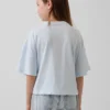T-shirt oversize con logo grafico per bambini