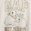 T-shirt oversize con logo grafico per bambini