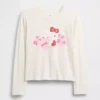 T-shirt oversize con stampa Hello Kitty per bambini