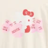 T-shirt oversize con stampa Hello Kitty per bambini
