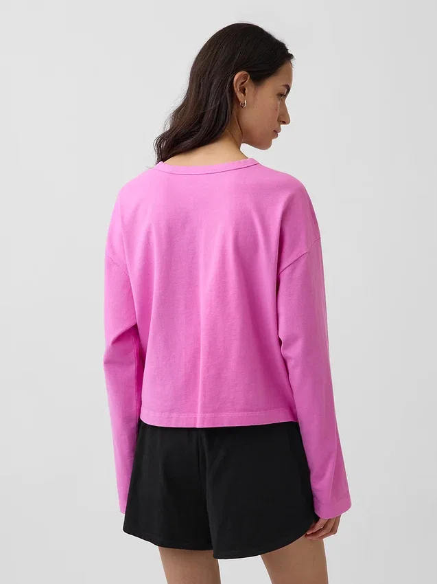 T-shirt oversize corta