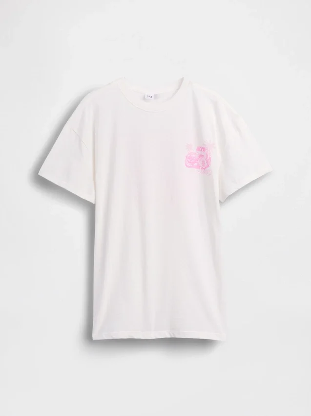 T-shirt oversize Jeep per bambini