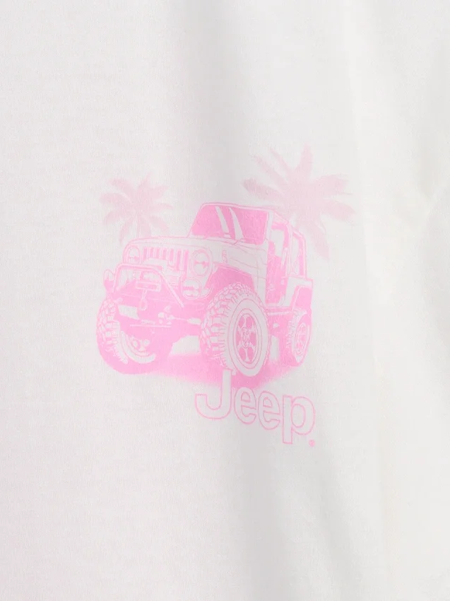 T-shirt oversize Jeep per bambini