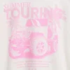 T-shirt oversize Jeep per bambini