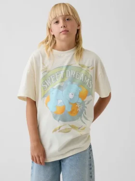 T-shirt oversize per bambini Care Bears