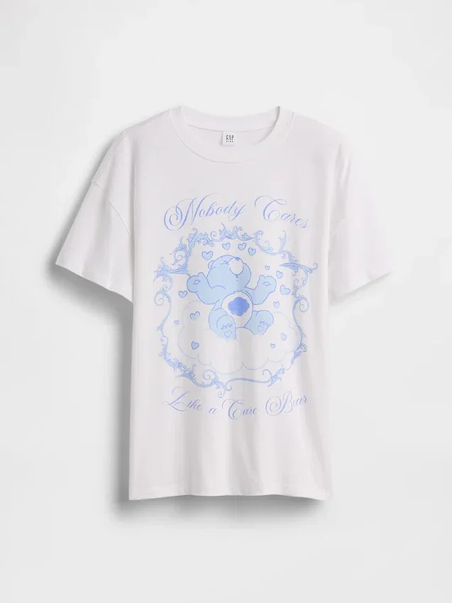 T-shirt oversize per bambini Care Bears