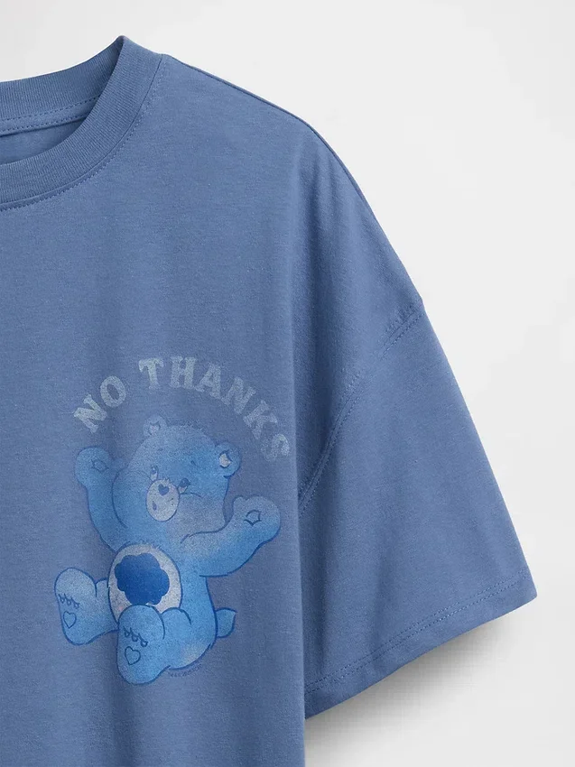 T-shirt oversize per bambini Care Bears