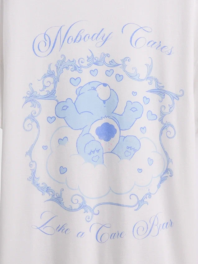 T-shirt oversize per bambini Care Bears