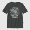 T-shirt oversize per bambini con grafica "Camion pastello General Motors"