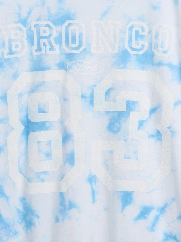 T-shirt oversize per bambini con grafica Ford Bronco