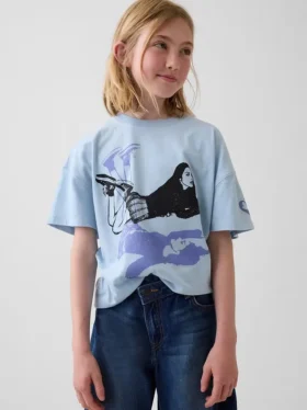 T-shirt oversize per bambini con Olivia Rodrigo