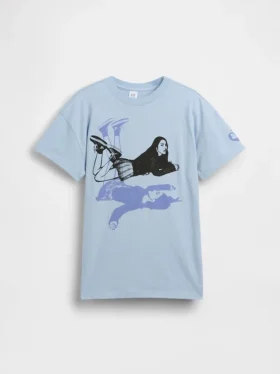 T-shirt oversize per bambini con Olivia Rodrigo