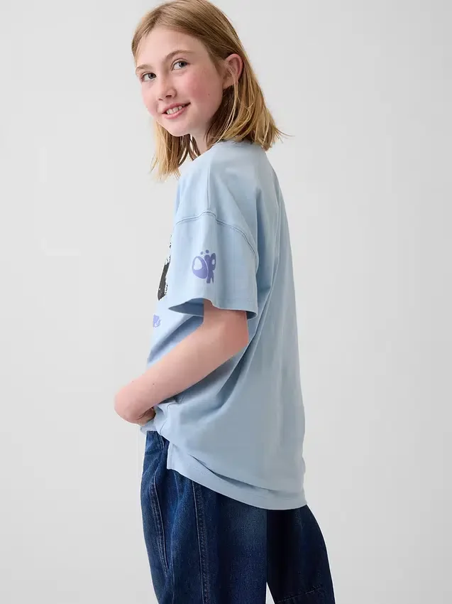 T-shirt oversize per bambini con Olivia Rodrigo
