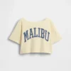 T-shirt oversize per bambini con scollo ampio