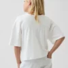 T-shirt oversize per bambini con scollo ampio