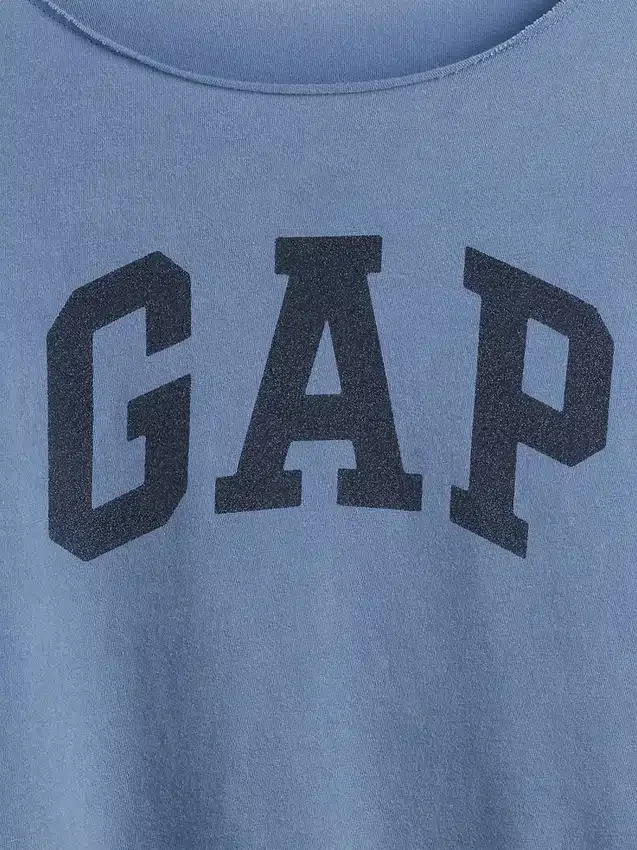 T-shirt oversize per bambini con scollo ampio