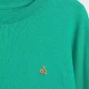 T-shirt oversize per bambini in tessuto pesante con cuciture a vista