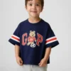 T-shirt oversize per neonato & bebè con logo grafico Brannan Bear Varsity