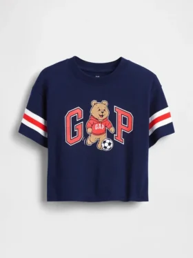 T-shirt oversize per neonato & bebè con logo grafico Brannan Bear Varsity