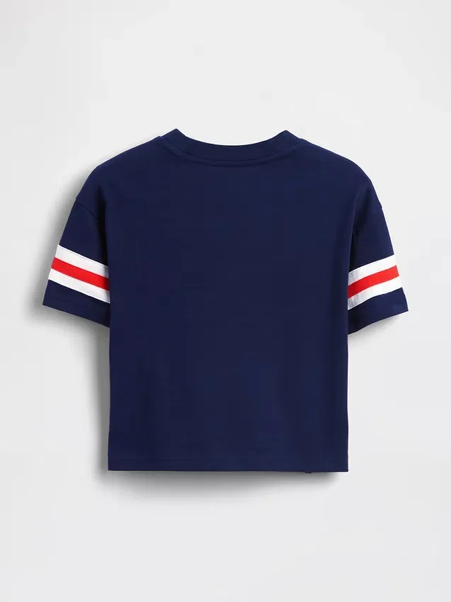 T-shirt oversize per neonato & bebè con logo grafico Brannan Bear Varsity