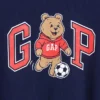T-shirt oversize per neonato & bebè con logo grafico Brannan Bear Varsity